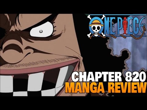 One Piece ワンピース Manga Chapter 820 Review: Whitebeard Pirates Spreaded Them Cheeks For Blackbeard