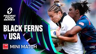 MINI MATCH | Black Ferns v USA | 2026, Pacific Four Thumbnail