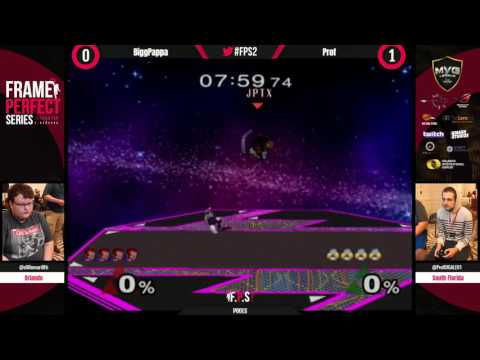 FPS 2 Melee - Biggpappa (Ganon) vs Prof (Sheik) - Pools