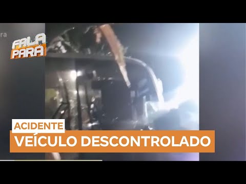 Micro-ônibus com evangélicos sofre acidente em Garrafão do Norte (PA)