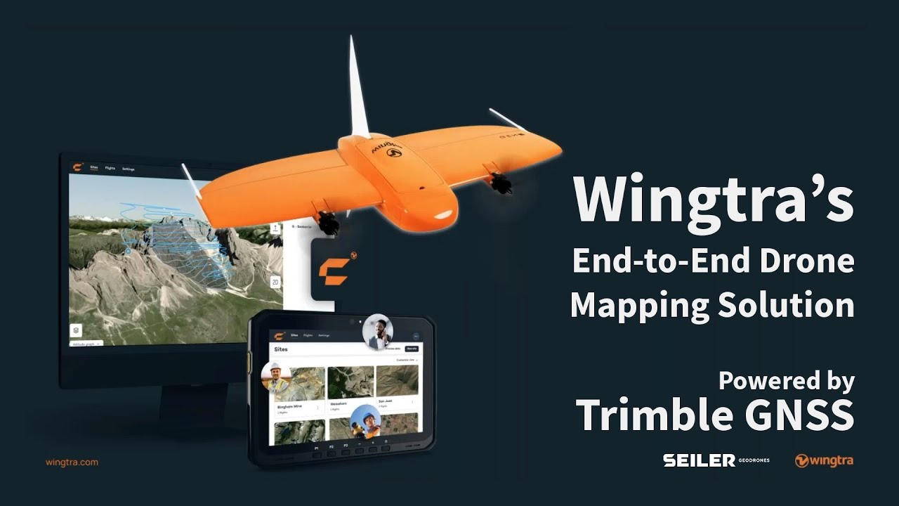 Wingtra’s End to End Drone Mapping Solution - Powered by Trimble GNSS