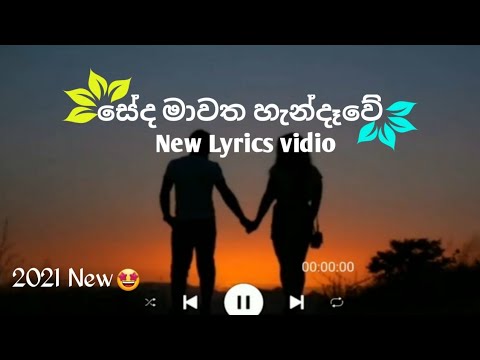 seda mawatha | සේද මාවත හැන්දෑවේ | Lyrics | Hashani wasana Sara pes