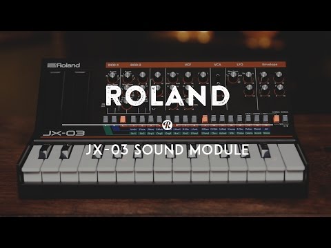 Roland JX-03 (JX-3P) Sound Module | Reverb Demo Video