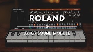 Video thumbnail for Roland JX-03 (JX-3P) Sound Module | Reverb Demo Video by Reverb
