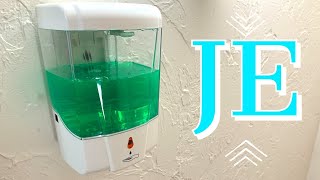 Sanitize & Clean Those Dirty Hands With The JE TOUCHLESS Automatic Soap Dispenser!