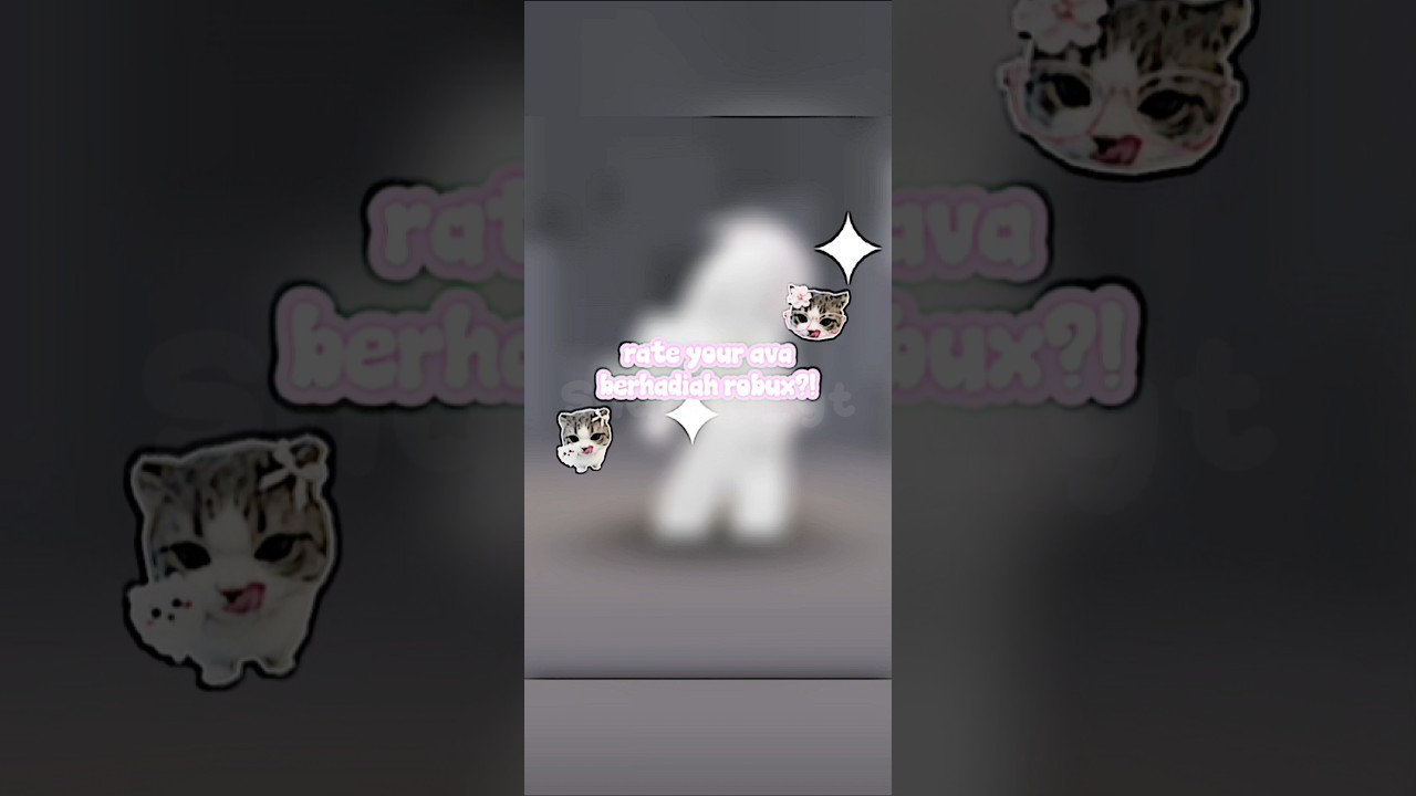 Rate your ava berhadiah robux!!🌷🧩✨️ || @Shanaa_yt || sjanluo rameinnn