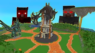 كلانس كرافت #13 لقيت منطقة الهكر وجولة في السيرفر !!