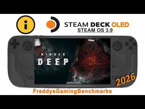 Hidden Deep (Hotfix 0.97.69) on Steam Deck OLED with Steam OS 3.9