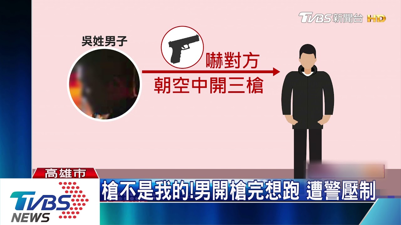 還想跑!身上掉出手槍 男落跑遭制伏