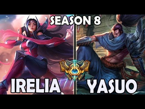 FAKER plays IRELIA vs A KOREAN YASUO - Ranked Challenger