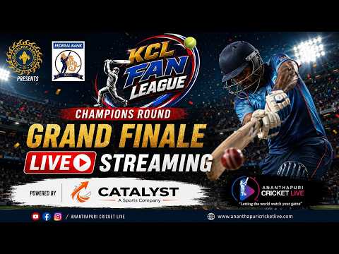  Champions Round and Grand finale | KCL Fans League 2026 | The Oval Turf , Kazhakkoottam