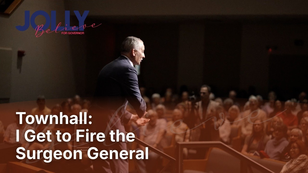 David Jolly on firing the Florida Surgeon General