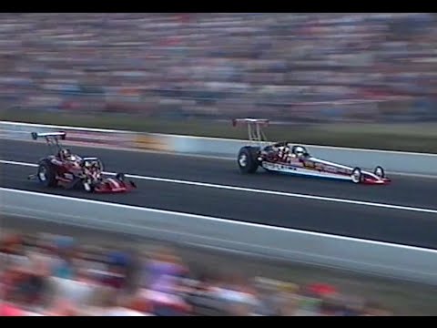 #ThrowbackThursday - Jeff Burnett's Altered goes through the safety fence