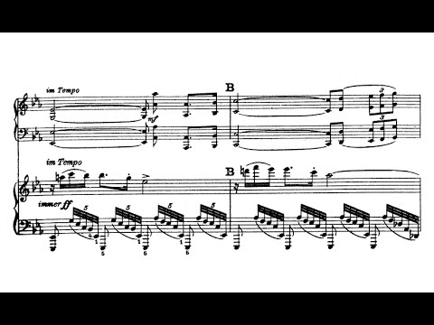 Hans Pfitzner - Piano Concerto Op. 31 (audio + sheet music)