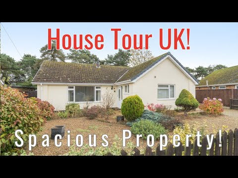 BUNGALOW TOUR UK  Spacious Property!  For Sale £300,000 Swaffham, Norfolk, Longsons Estate Agents.