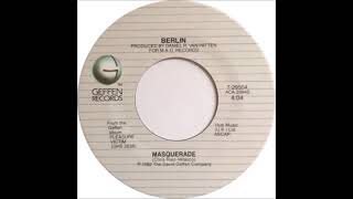 Berlin - Masquerade (Single Version) (1983)