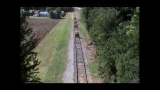 preview picture of video 'Harrah, Oklahona Railroad Motorcar Run 6/25/2011 Part-1'