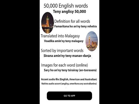 English malagasy dictionary