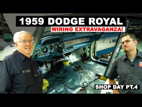 Herb Mr. 4 Speed McCandless teaches us about wiring, alignments and other secrets on the 59 Dodge!