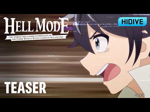 Trailer de Hell Mode: Yarikomizuki no Gamer wa Hai Settei no Isekai de Musou suru 2nd Season