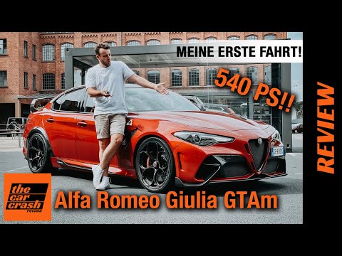 Alfa Romeo Giulia GTAm (2021): Endlich darf ich 1/500 fahren! ❤️ Fahrbericht | Review | Test | Sound