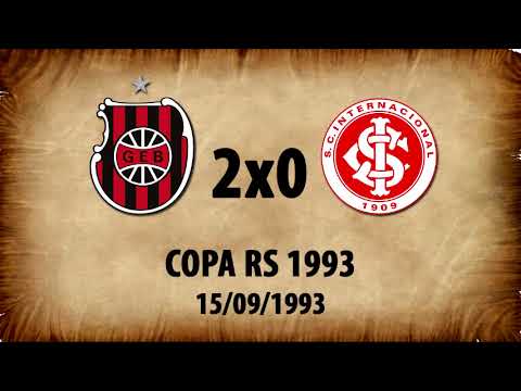 G.E.Brasil 2x0 Internacional - Copa RS 1993