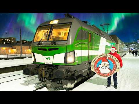 2 napos kirándulás az Északi-sarkkör első osztályú hálókocsijával! | 🎄Mikulás Expressz 🇫🇮