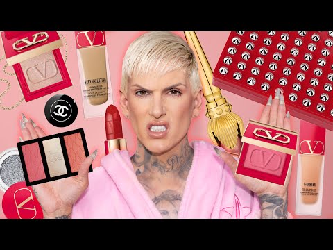 Trying Valentino & DESIGNER Makeup... Is It Jeffree Star Approved?!