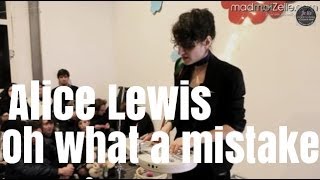 Alice Lewis - Oh What a Mistake (live from Margoûter)