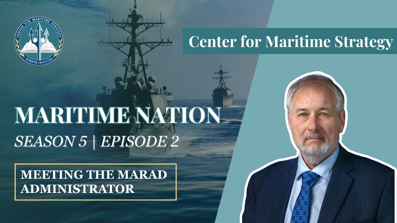 Meeting the MARAD Administrator | The Honorable Stephen Carmel