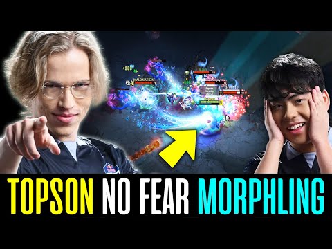 Topson BIG BOSS Right Click MORPHLING Looks Like (vs. ANA) DOTA 2