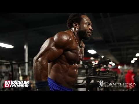 Marc-Arthur Dautruchee Trains Biceps and Triceps