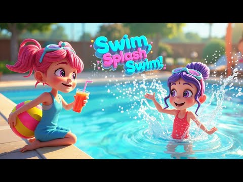 Swim, Splash, Swim! | Fun Swimming Song for Kids | Gogo Melo Children Rhymes