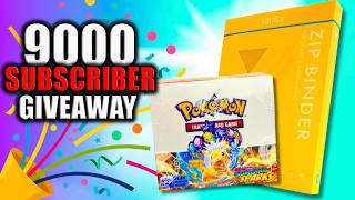 9000 Celebration Giveaway! PLUS Random Pokémon Cards That Are EXPLODING!!