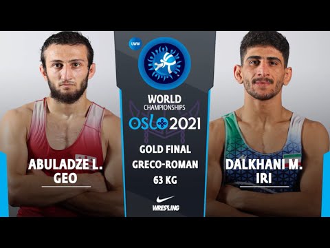 GOLD GR - 63 kg: L. ABULADZE (GEO) v. M. DALKHANI (IRI)