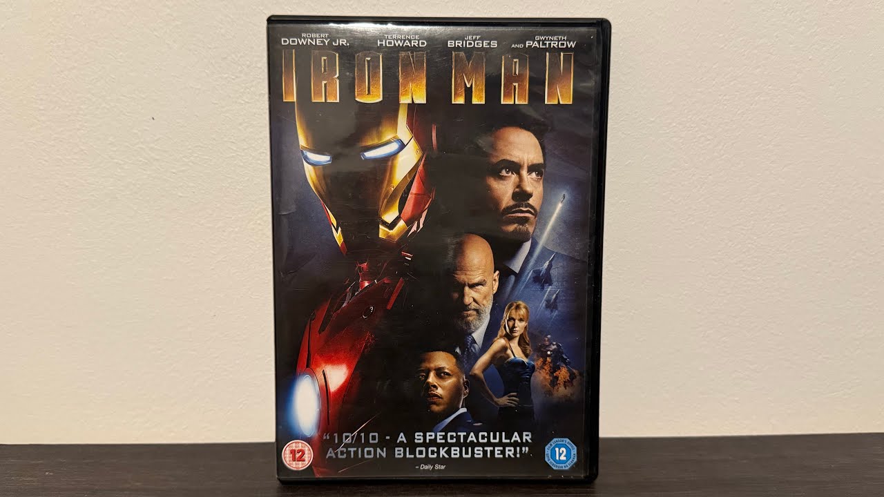 Iron Man DVD Unboxing - Paramount (UK)