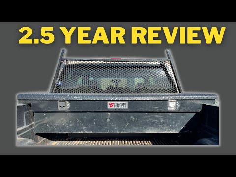 Tractor Supply Low Profile Crossover Toolbox Review - 2.5 Years - Long Term Review!