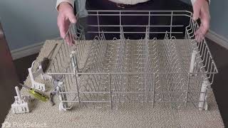 Whirlpool Dishwasher Repair: How to Replace the Upper Dishrack (Whirlpool Part # WPW10350382)