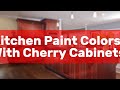 Kitchen Paint Colors With Cherry Cabinets And Stainless Steel Appliances