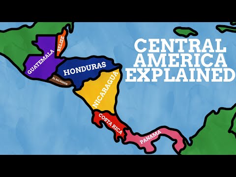 image-Where is the center of Central America?