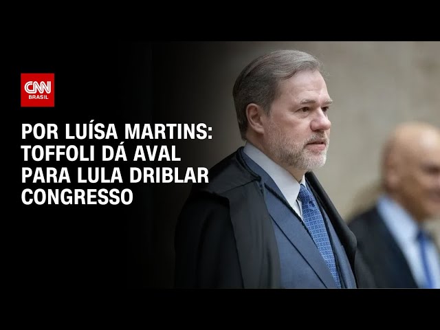 Análise: Toffoli dá aval para Lula driblar Congresso | BASTIDORES CNN
