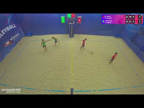 13:25 B.Isakov / M.Kyselov - I.Skrynnik / V.Kelbas | Winners Beach Volleyball