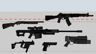 Gun sound effects and recoil Test | Madness Combat
