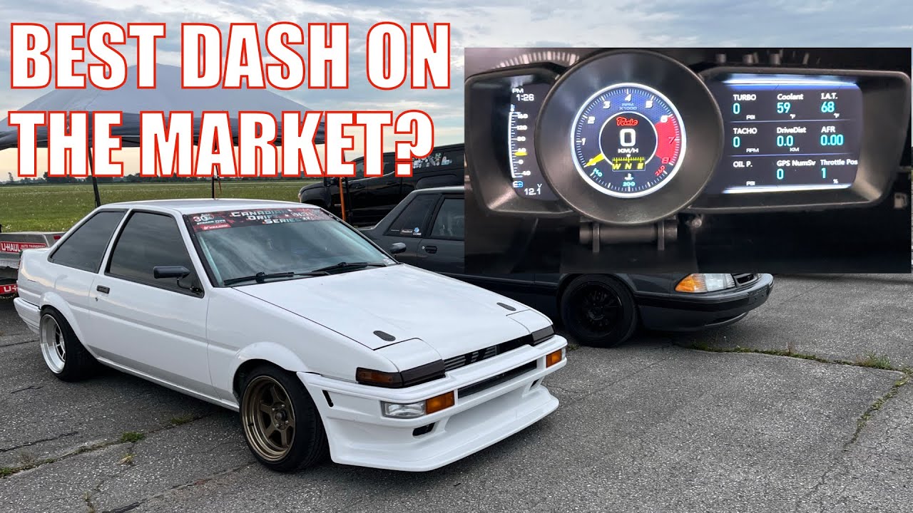 3SGE BEAMS Turbo AE86 Gets a Panic Made MFD Display | Insane Dash That won’t Break The Bank