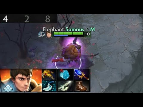 Somnus`M - Dragon Knight | Elephant vs Fnatic  (game 1) BO2 | The International 2021