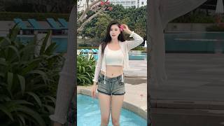 beautiful girl street fashion tiktok #chinesefashion #mejoresstreetfashion #shorts