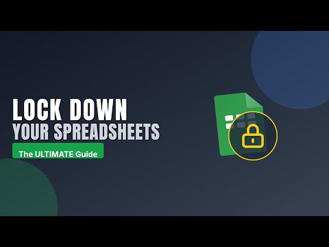 So schützen Sie Google Sheets und sperren Zellen (3 einfache Methoden)