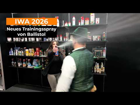 IWA 2026: Neues Trainingsspray  von Ballistol