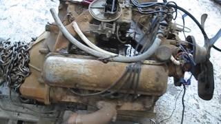 FORD FE BIG BLOCK 332 TANK FAIRLANE ENGINE FIRE START UP GALAXIE 390 427 428