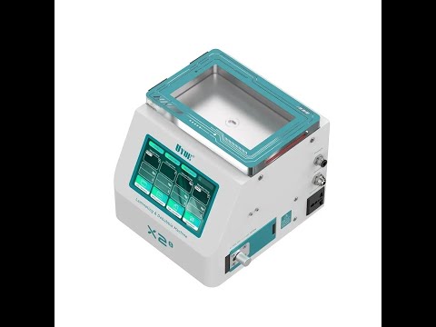 Máy ép kính kèm hấp 9.5in UYUE X2s